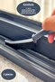 3Pcs Multi-Purpose Multi-Thin Cleaning Brush Inter-Grout Bathroom Kitchen Sink Cleaning Brush Black