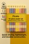 100% Cotton Peshter Set 45X90Cm 10-Piece Assorted Color Towels Quick Drying Hand-Head Towels