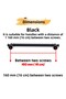 Furniture Drawer Kitchen Cabinet Cupboard Door Handles Knob Handle Black Metal Handle 160 mm - 3