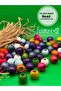 22 mm Mixed Color Wooden Beads (50 Gr 13 Pieces) Wide Hole Diameter 8 mm Macrame Bag Bracelet Jewelry