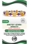 Certified Genuine Original 6mm Faceted Amethyst - 10mm Citrine - Hematite Natural Stone Bracelet