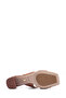 Gigi 5Fx Tan Women's Heeled Slippers - 4