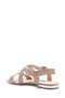 Etrina 5Fx Cream Women's Flat Sandals - 3