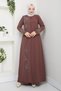 Plus Size Leaf Stone Mother Dress En7008 - 5