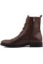 - Brown Suede Leather Lace-Up Men's Boots with Zipper 102-8008-01Eva - 3