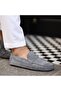 - Gray Suede Leather Men's Loafer Shoes 101-6055-11169 - 5