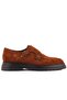 - Tan Suede Leather Laceless Men's Casual Shoes 101-7082-H1085 - 5