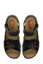 166987.Z5Fx Black Women's Flat Sandals - 4