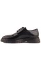 - Black Leather Lace-Up Men's Casual Shoes 101-7079-H1085 - 3