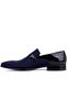 Fosco - Navy Blue Patent Leather Men's Classic Shoes 290-5098 - 3