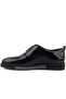 - Black Patent Leather Men's Casual Shoes 101-3595-11464E - 3