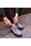 - Gray Suede Lace-Up Men's Casual Shoes 101-9009-H1308 - 2