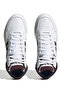 Hp7895 Hoops 3.0 Mid Men's Long Sneaker Shoes White Navy Blue - 5