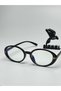 Women's Toms Oval Blue Light Filter Screen Glasses Can Change Optical Compatible Glasses - 5