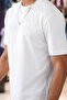 Men's White Move on Printed Regular Fit T-Shirt - 6