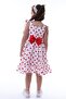 Polka Dot Girls' Dress Summer Cotton Suspender Dress - 6