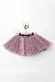 Leopard Patterned Cotton Combed Lined Girl's Tutu Skirt - 2