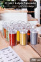 12 Pieces Spice Jar Set with Handles and Vacuum Lid (TRANSPARENT SPICE Label GIFT) - 5