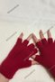 Plush Cut Finger Gloves - 4