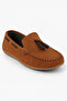 Boy's Suede Loafer Brown Tan Shoes - 2