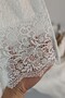 Guipure Lace Bath Towel Set - 100% Cotton Bath Set - Bridal Towel - Cream - 4