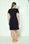 Women's Cotton Lycra Zippered Dress 5500 - 4