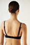 Basic Wrappy Siyah Bikini Üstü - 5