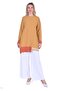 Women's Yellow Knitwear Tunic - 2