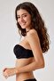 Economical 2-Pack Black-White 6806 Vicenza Extra Push up Padded Strapless T-Shirt Bra Set - 4
