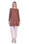 Shirt Garnished Knitwear Tunic Toprak