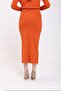 Knitwear Pencil Skirt Koral - 3