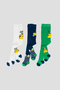 3 Pieces of Car Concept Cotton Baby Boys and Children's Pantyhose - 4
