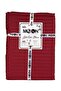 Premium Burgundy Color Cotton Satin Double Duvet Cover Set - 4