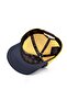 Hustle Logo Dark Navy-Yellow Trucker Hat - 3