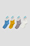 4 Pairs of Children's Socket Socks - 5
