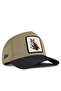Owl Logo Black-Mink Baseball Cap