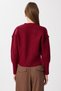 Stylish Buttoned Knitwear Cardigan Lmt0030 Bordo - 5