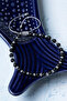 Certified Obsidian Hematite Natural Stone Macrame Bracelet - 3