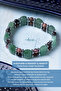 Certified Aventurine Rhodonite Hematite Natural Stone Macrame Bracelet