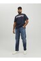 Men's Navy Blue2 Jjecorp Logo Tee Ss O-Neck Noos Pls Plus Size T-Shirt 12158505-Navyplay - 3