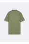 Polo Neck Short Sleeve Regular Green T-Shirt - 2