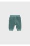 Baby Girl Velvet Pants Petrol - 3