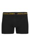 سراويل داخلية رجالية سوداء من Jactyler 3 Pack Boxer 12269360-Black - 2