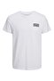 Men's White Jjecorp Logo Tee Ss O-Neck Noos Pls Plus Size T-Shirt 12158505-White - 4