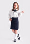 Girl's Elastic Waist School Camisole Shorts Skirt 8637 - 3
