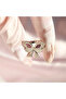 Clove Ring, Valorant Ring, Butterfly Ring, Silver Color