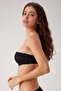Economical 2-Pack Black-Tan 6803 Verona Soft Push up Semi-Support Strapless T-Shirt Bra Set - 5