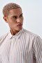 Men's Brown Lf 2039474 Khaki m Shg Shirt Lf2039474-Brown - 5