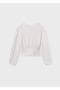 Girl's Sweater White - 6