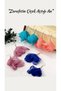 Sophisticated Stylish Sweet and Elegant Lace Mesh Floral Steel Earrings Fairy Style Dangle Night Daily Jewelry Accessory - 3